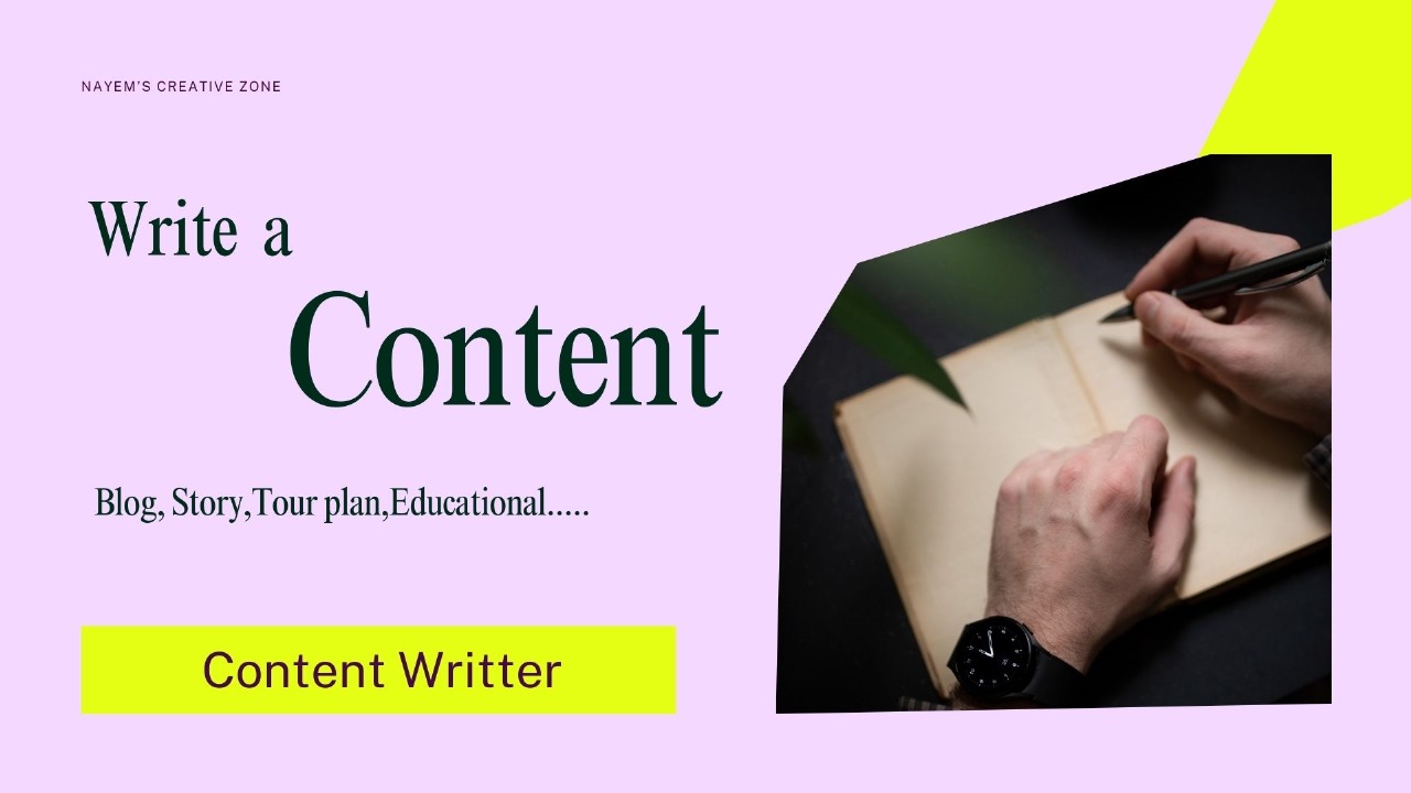I will write SEO optimized, Blog posts & Articles Content