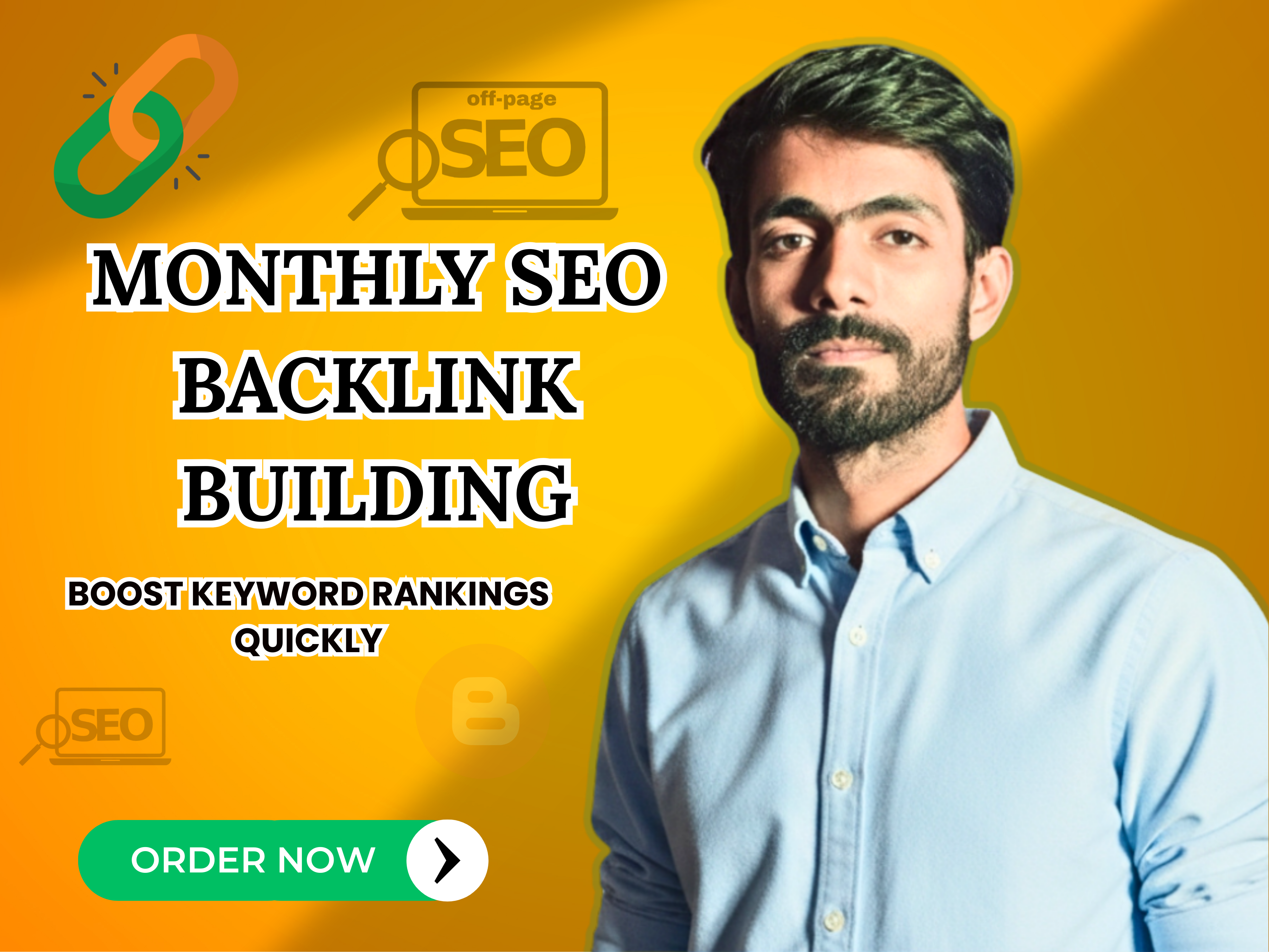 I will do monthly SEO backlink building for SEO ranking