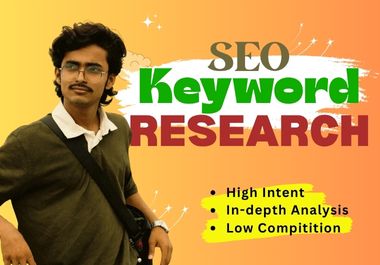 I will do profitable SEO keyword research and compititor analysis