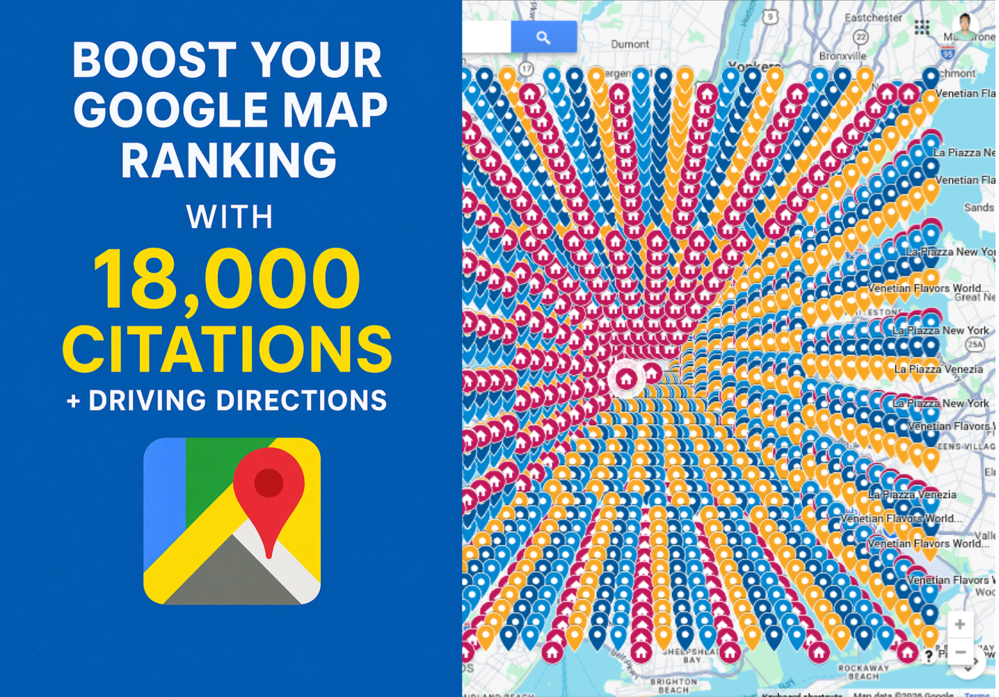 Boost Your Google Map Ranking with 18000 Google Map C...