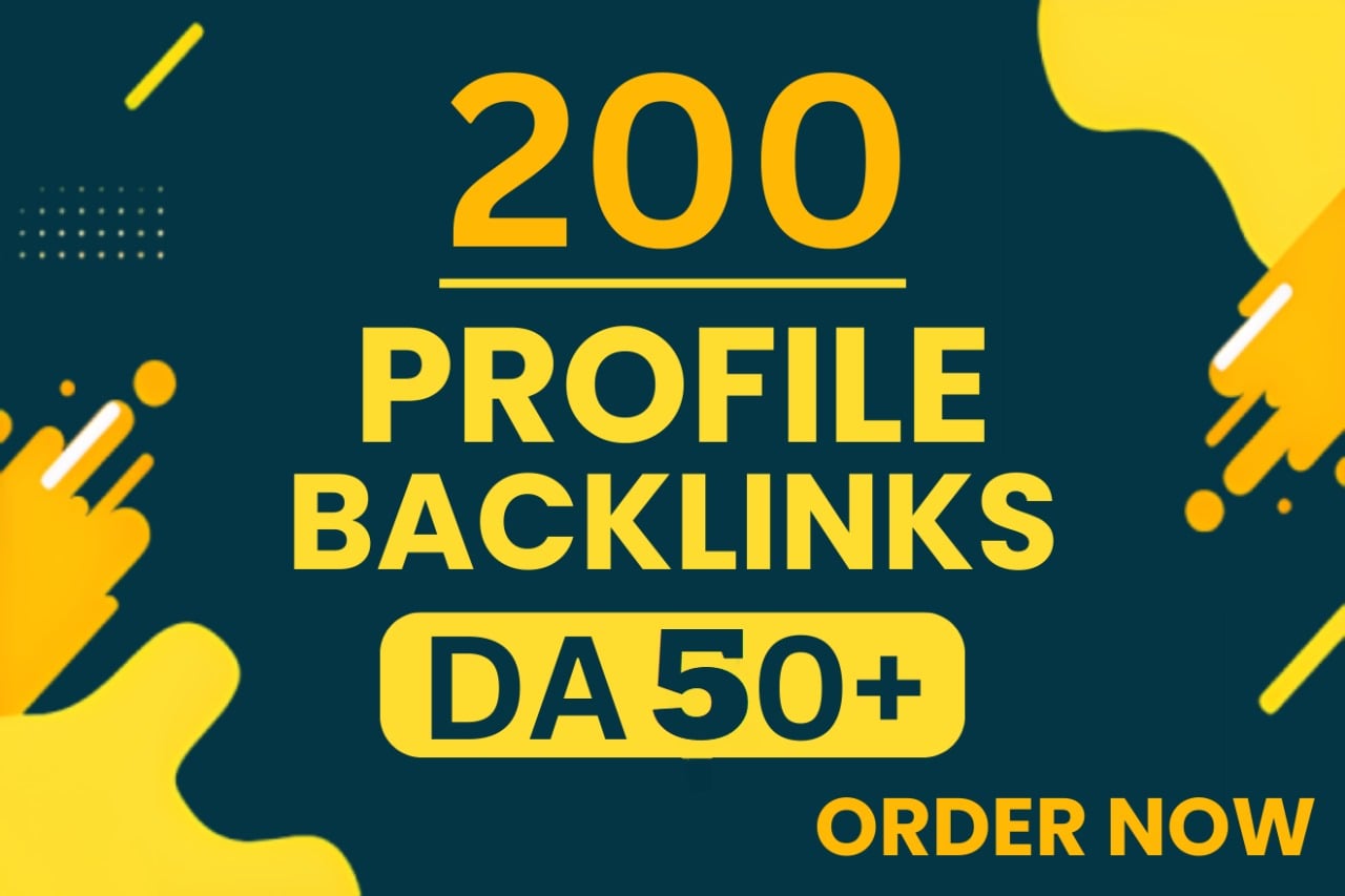 200 Permanent High Domain Authority SEO backlinks for boost ranking