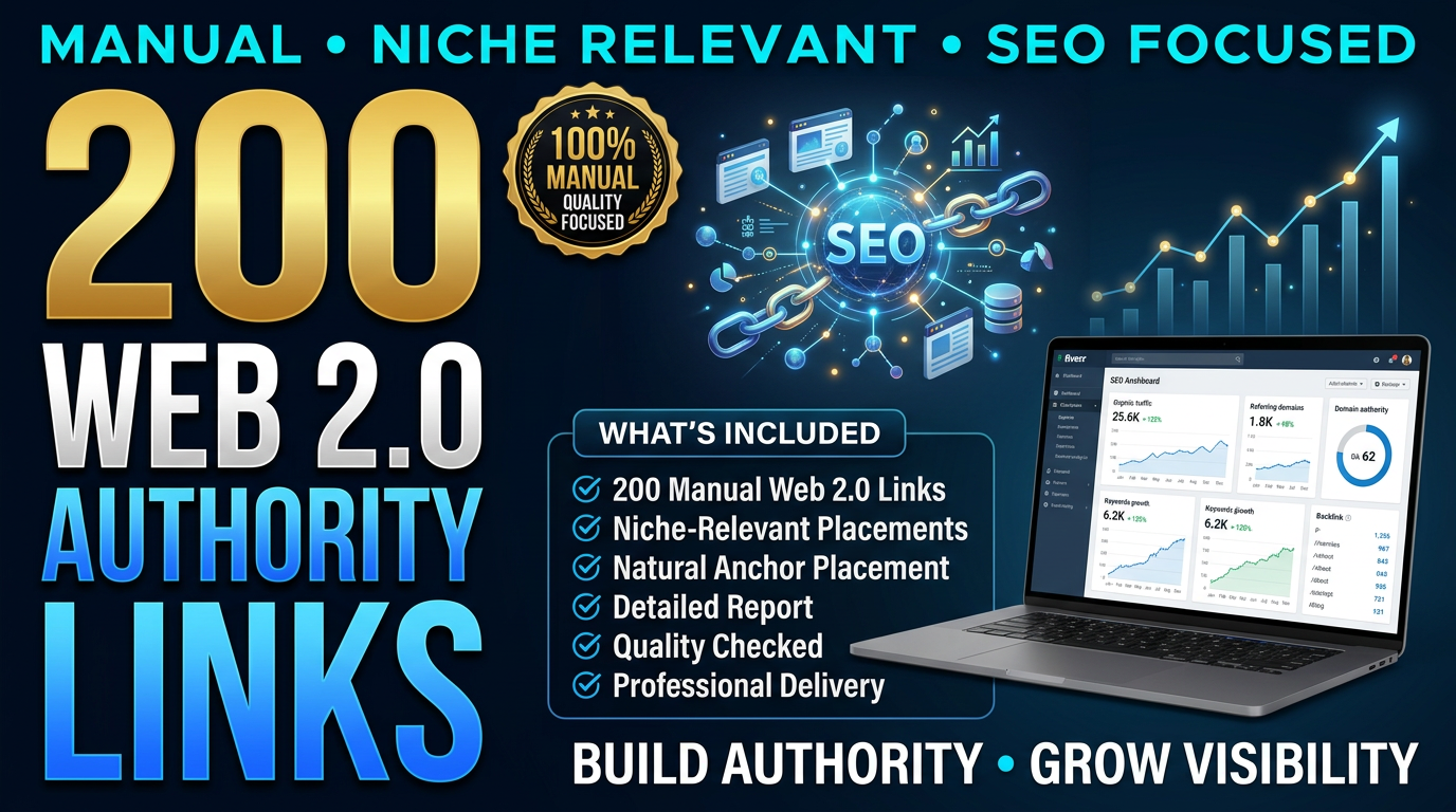 I Will Build Branded Web 2.0 Authority Assets for Lon...