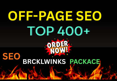 400 High-Quality Off-Page SEO Backlinks to Boost Your Rankings
