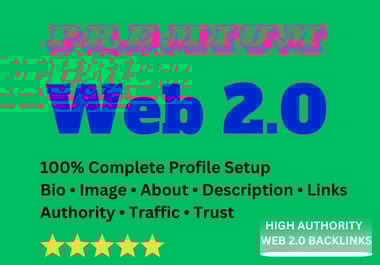 High Authority 250 special Web 2.0 Backlinks