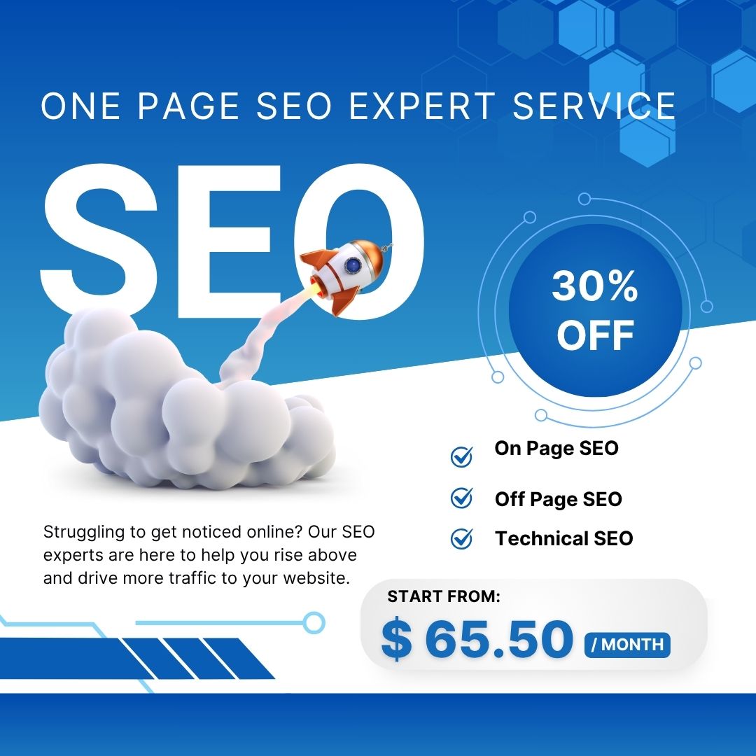 Expert One Page SEO Service to Boost Your Website Ranking and Traffic