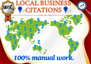 Manual Local Business Citations & NAP Listings for Local SEO