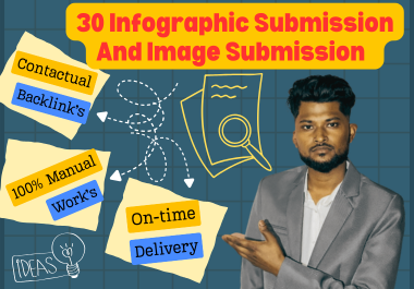 I Will Do Manual Infographic Submission & Image Submission for SEO backlinks