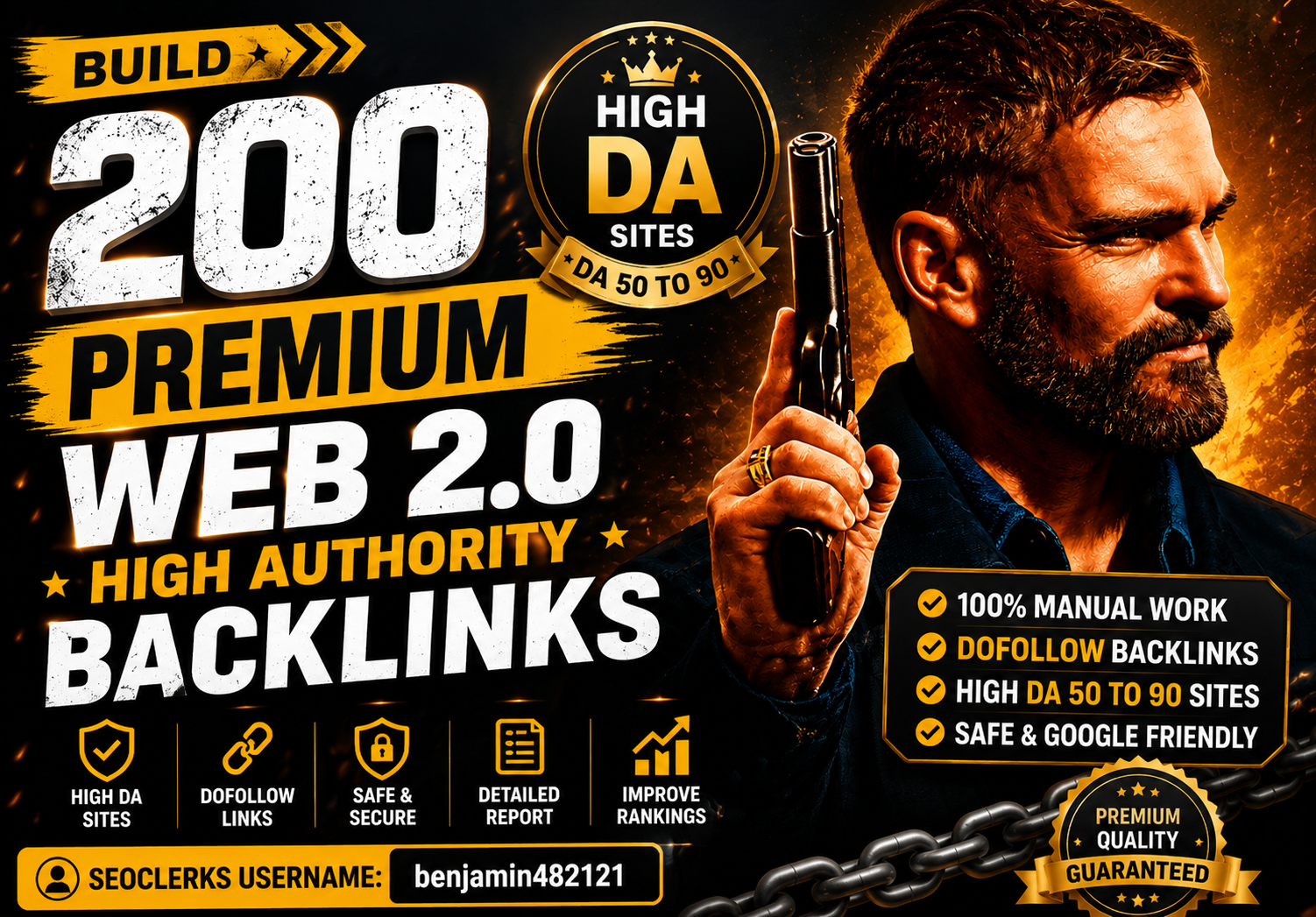 Build 200 Premium Web 2.0 High Authority Backlinks