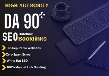 100 DA 80 To 90+ profile backlinks