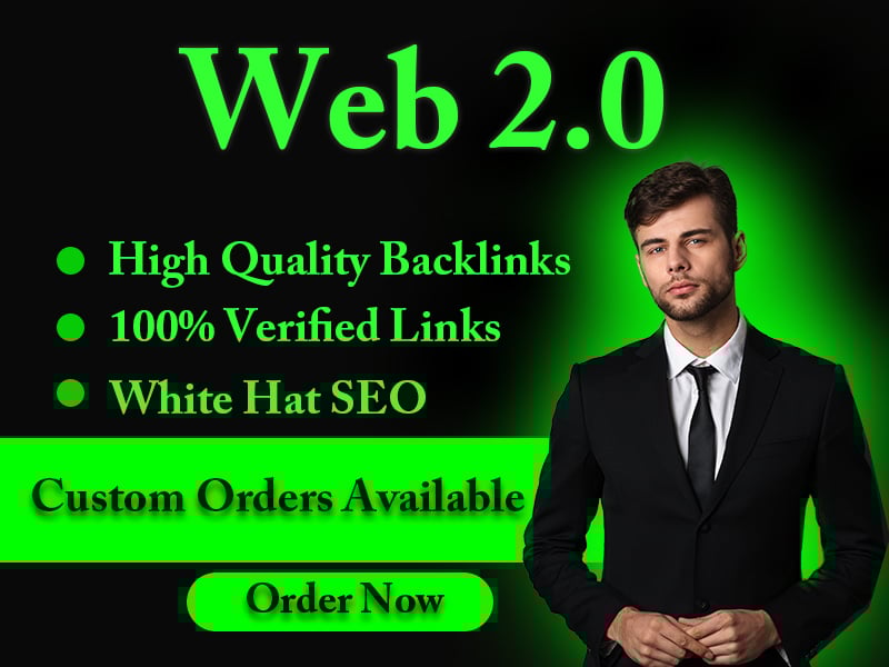 I Will Create High Authority 100+ Web 2.0 Backlinks for SEO Ranking & Google Indexing