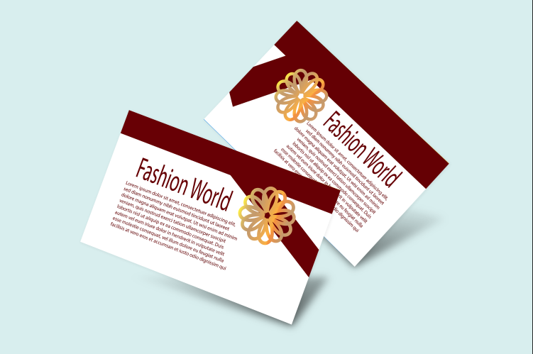 I will create luxury minimalist business card design with 4 concept 