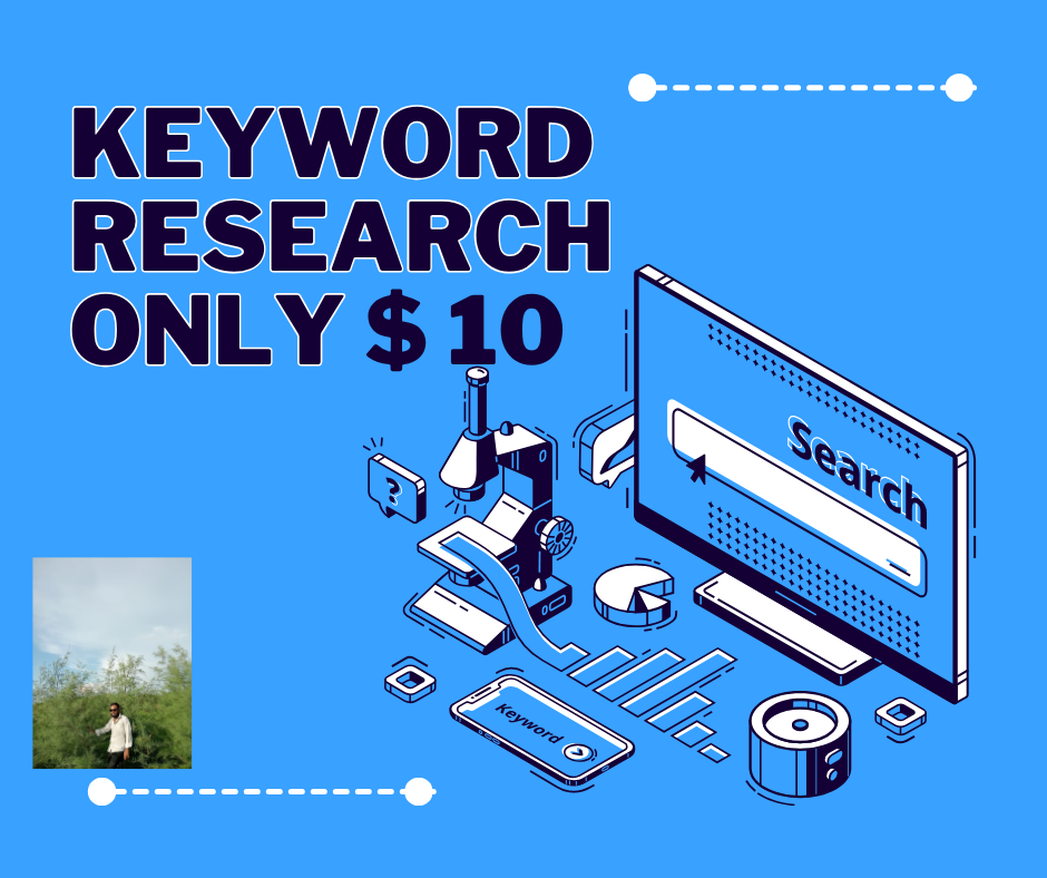 Keyword Research, Competitor Analysis, SEO Audit