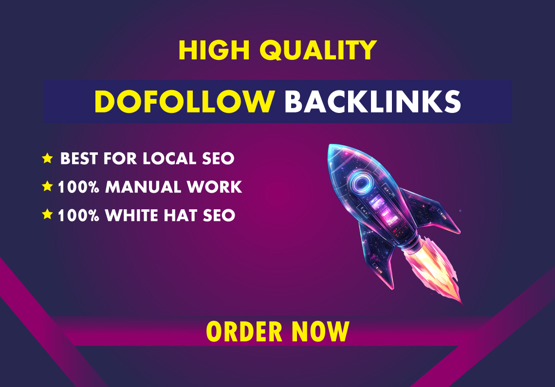 Manually Created SEO Profile Backlinks for Authority Sites