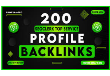 High-Quality Profile Backlinks Service &ndash; 100% Manual & SEO Friendly