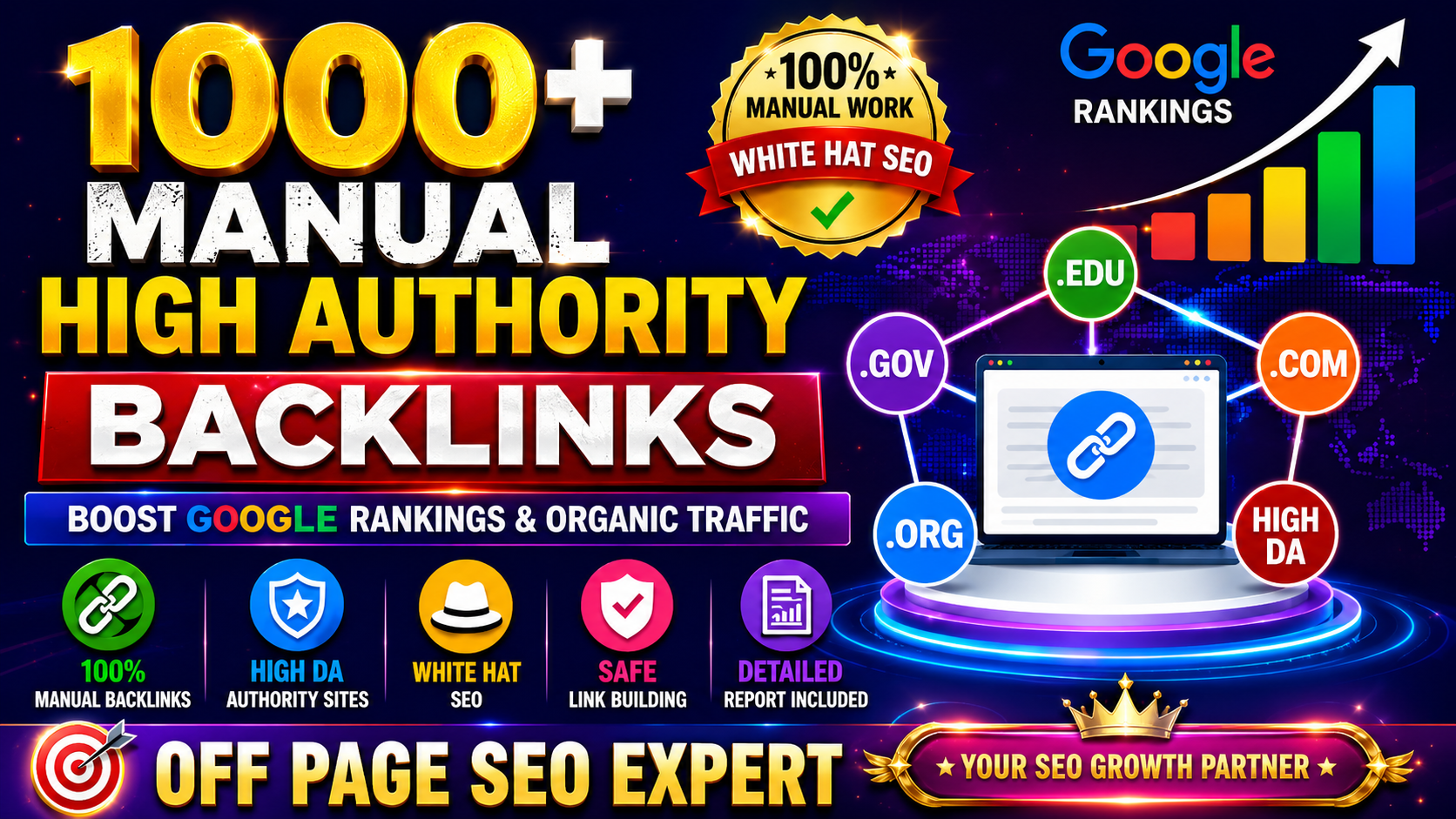 Get 1000+ Manual High Authority Backlinks for Better ...