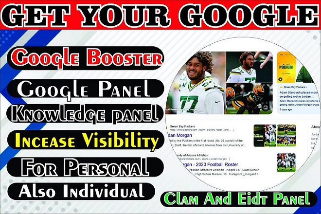 I will create a perfect google knowledge panel or knowledge graph for you and company