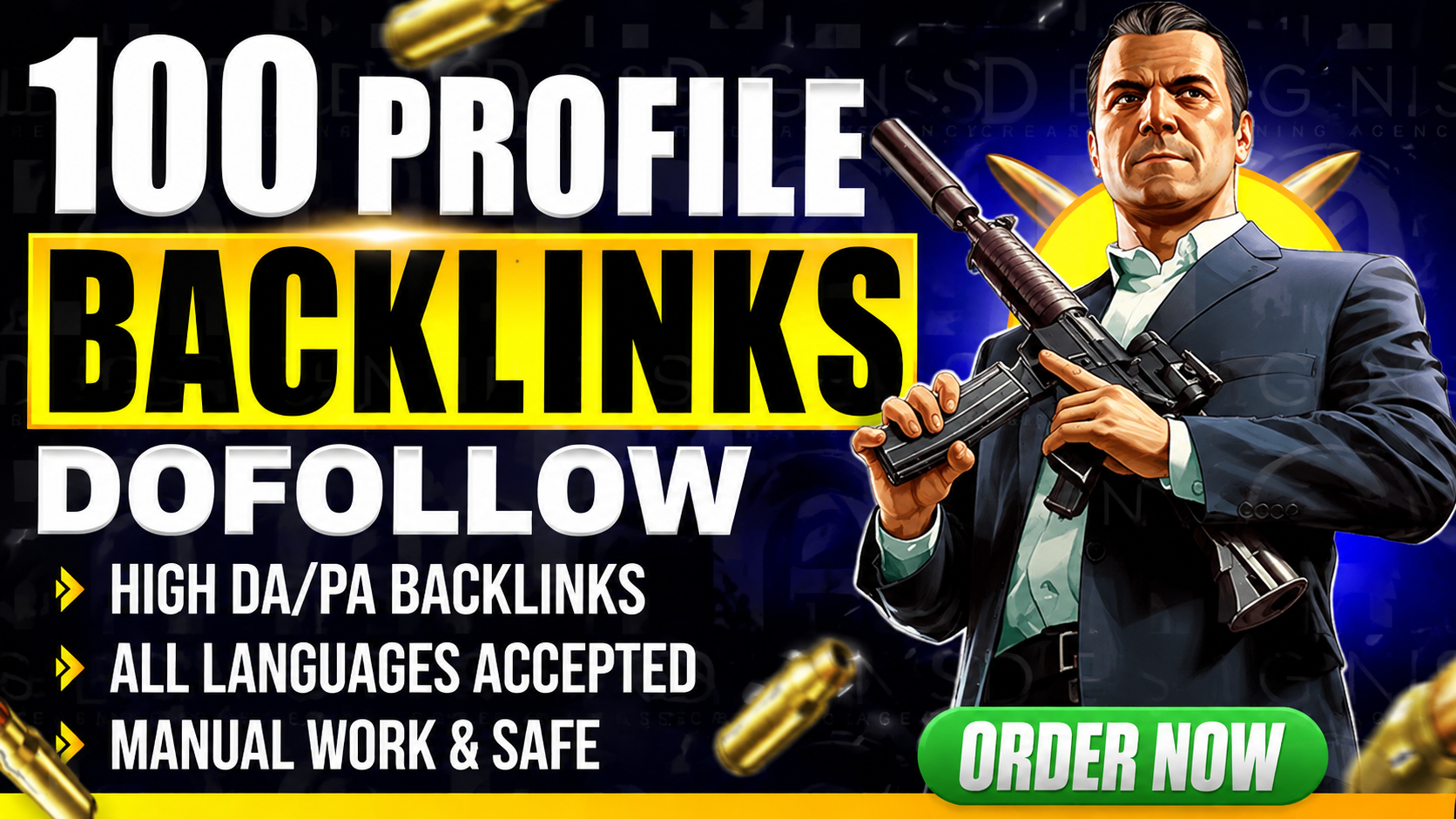 I Will Do High Authority Profile Backlinks to Improve...