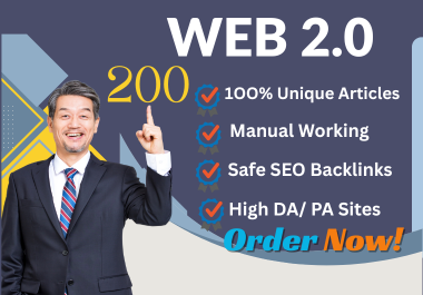 100+ High-Quality Web 2.0 Backlinks for SEO Ranking & Organic Traffic