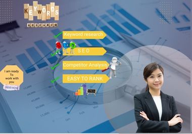 I am an expert in SEO keyword research and competitor analysis for your website rankings