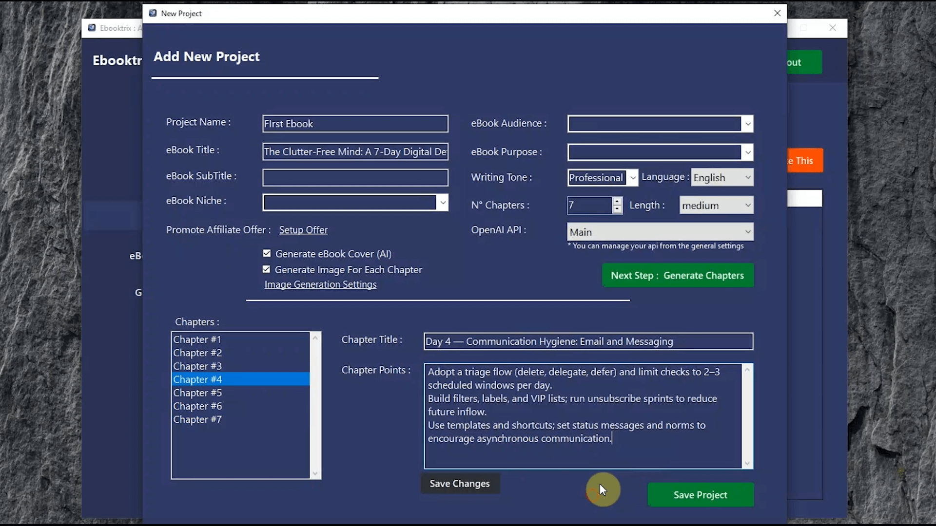 Ebooktrix : AI eBook Generator