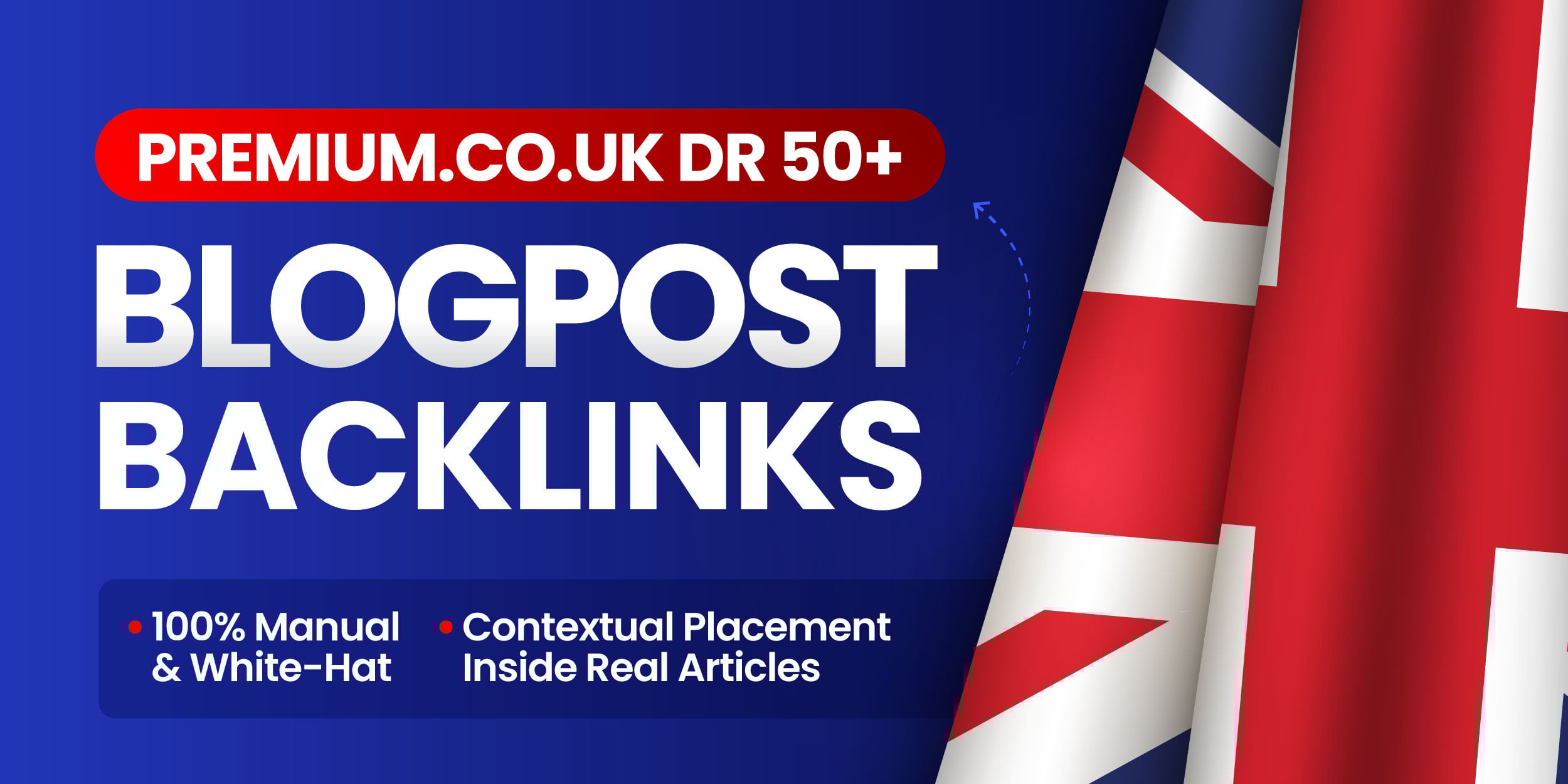 100 Premium .co.uk Blog Post Backlinks from DR50+ UK Authority Sites