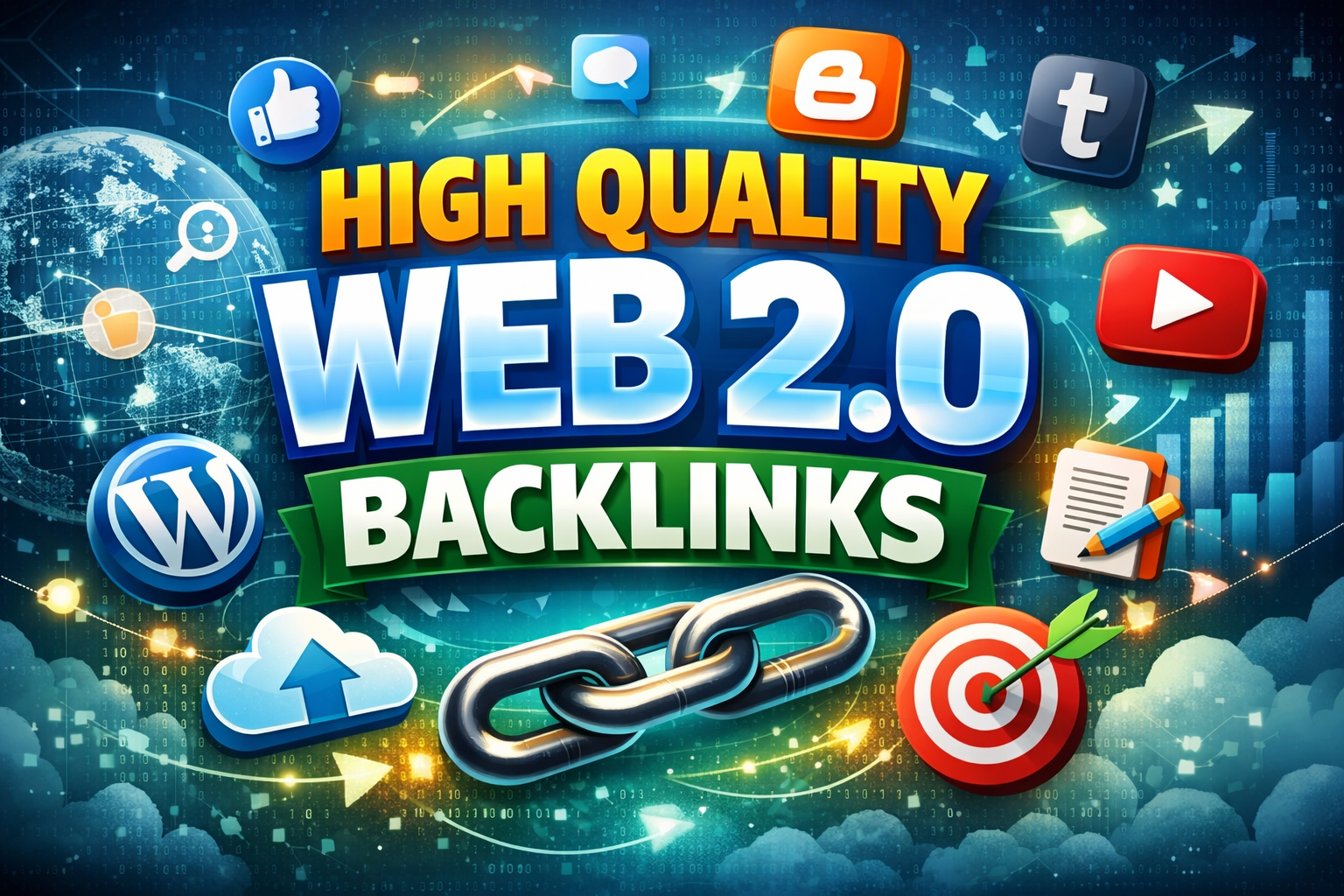 Boost Your Ranking With 200 High Quality Web2.0 Backlinks