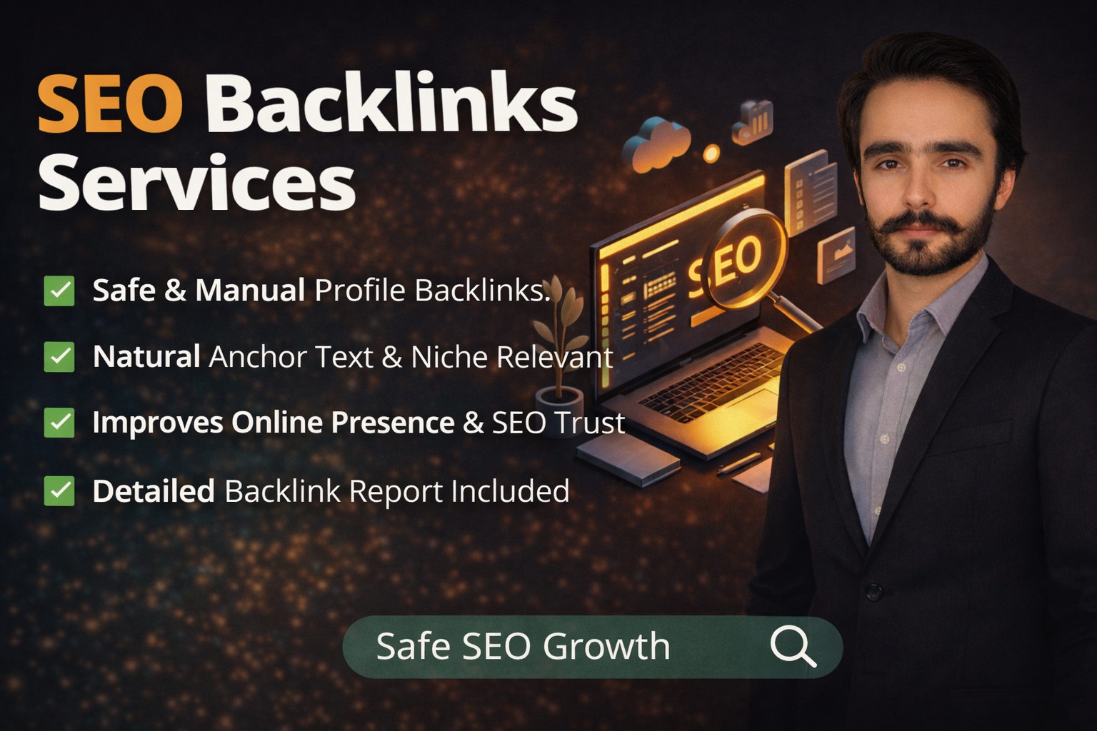 I Will Build Safe Manual SEO Backlinks