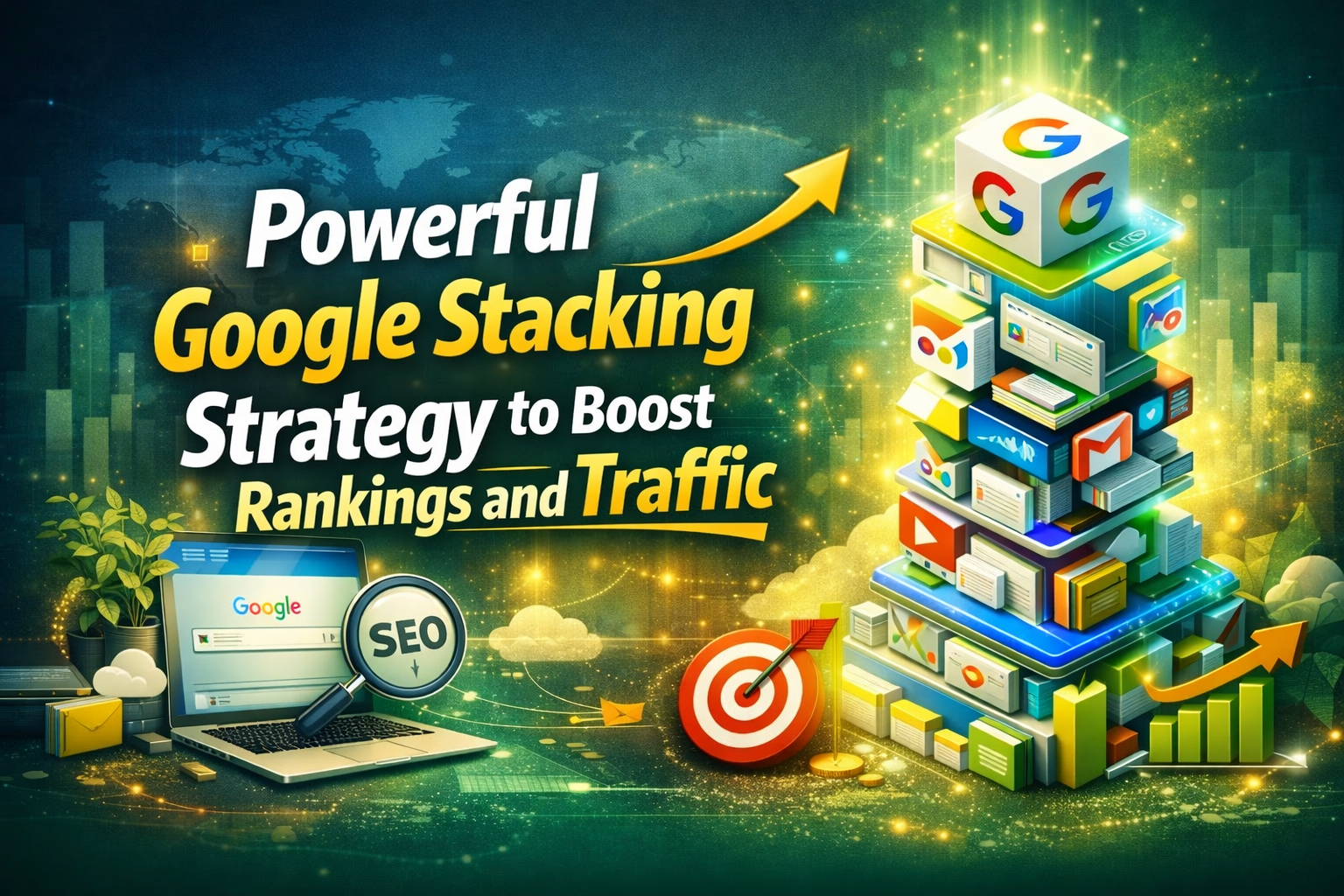 Powerful Google Stacking Strategy to Boost Rankings and Traffic