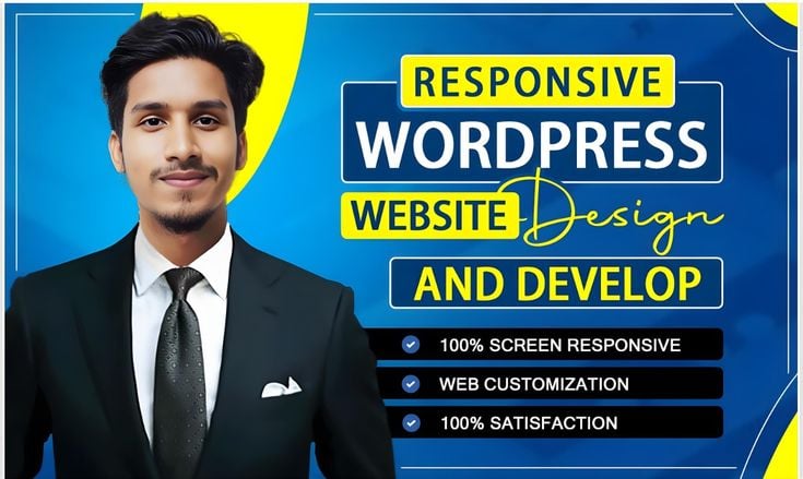  Custom WordPress Website Development - Responsive, SEO Optimized Business Sites