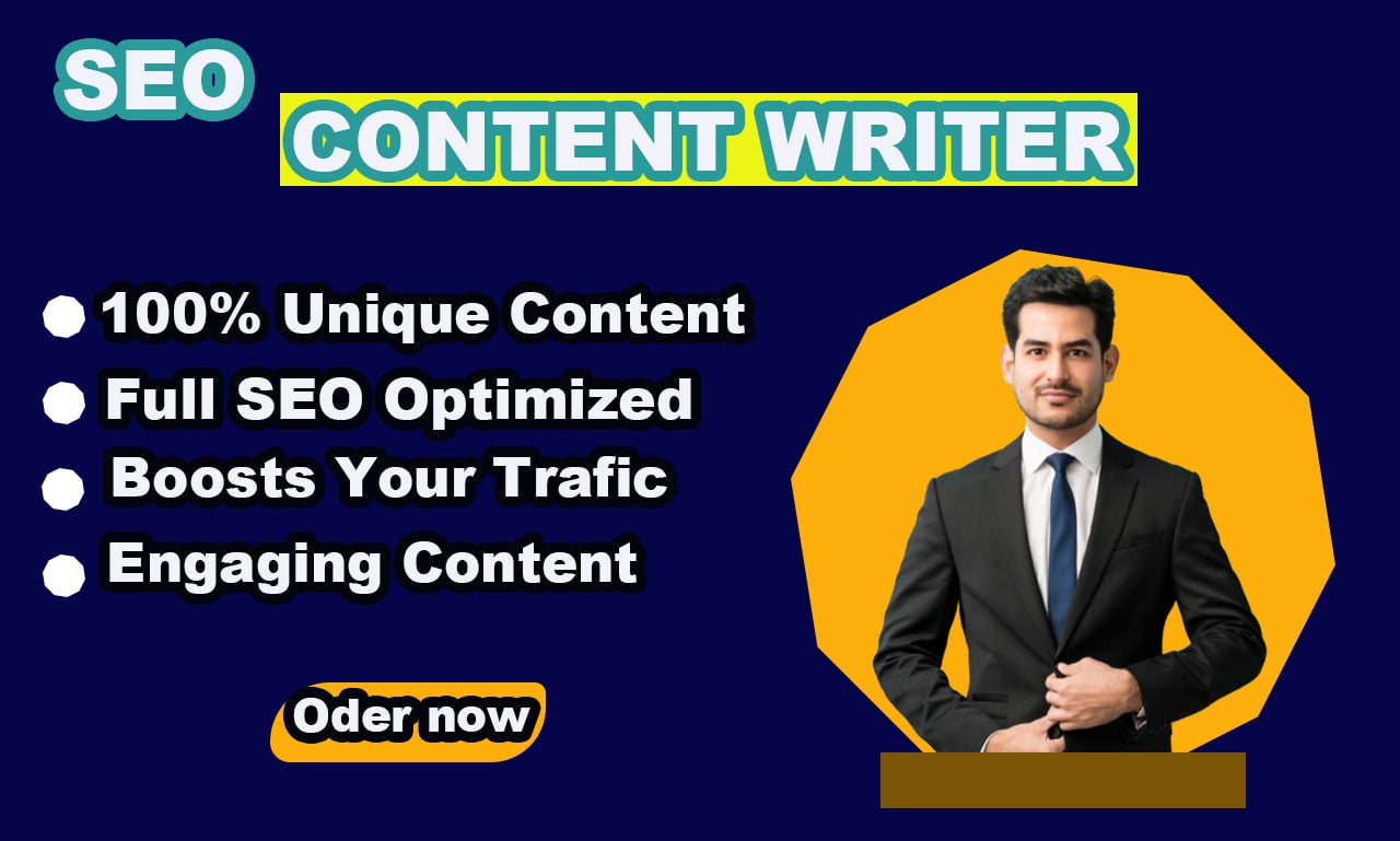 High-Quality SEO Content Writer For Better Rankings