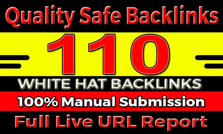 I Will Submit 110 White Hat Backlinks for Natural Lin...