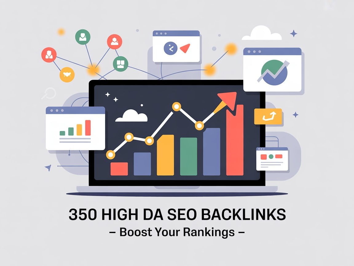 Boost Your Rankings with 350 High DA SEO Backlinks