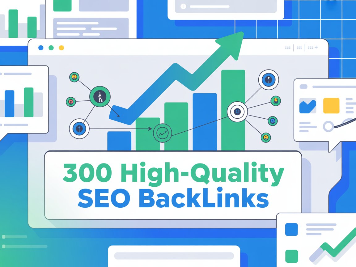 Boost Your Google Rankings with 300 High-Quality SEO Backlinks