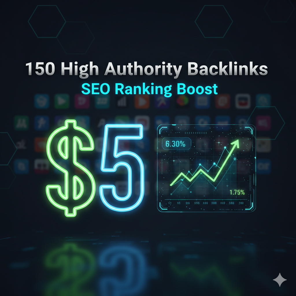 Manual 150 High Authority Profile & Web 2.0 Backlinks SEO Service