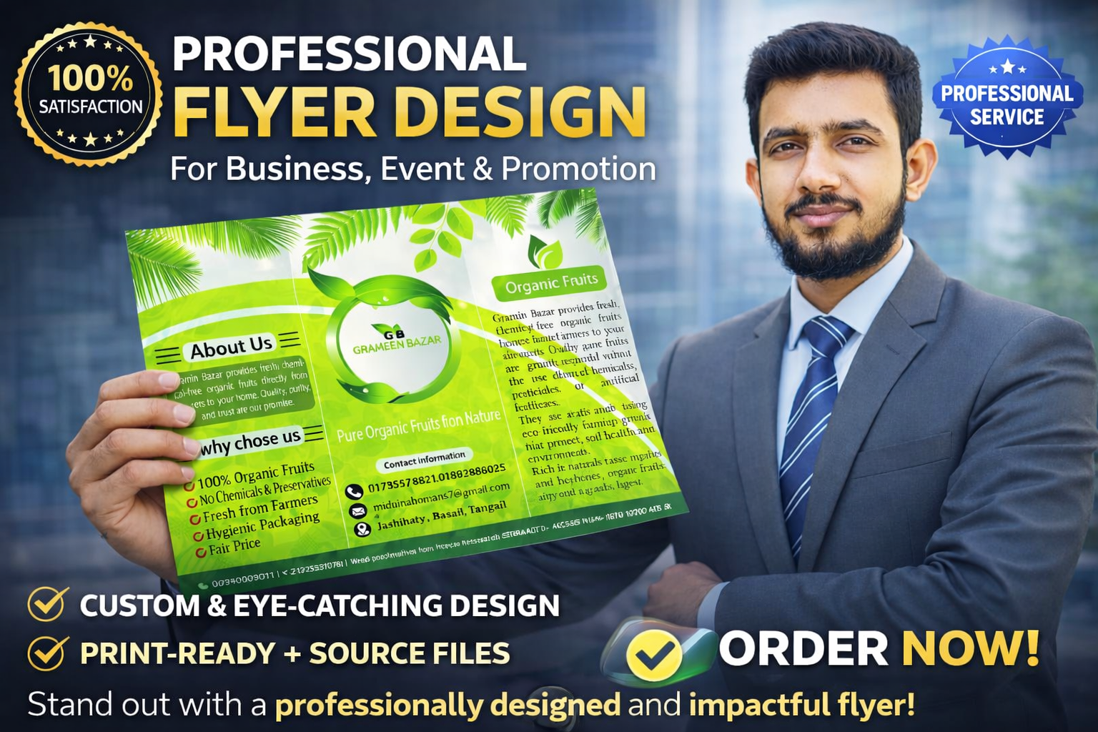 Professional Flyer Design for Business, Event & Promotion