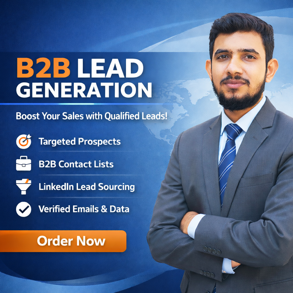I Will Deliver High-Quality, Verified B 2 B Niche Leads for Your Target Market