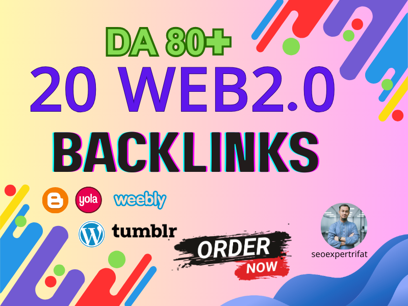 Web 2.0 Backlinks &ndash; High quality links for Google Ranking