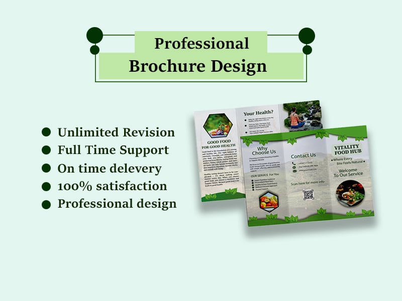 I Will Create Eye Catching and Professional Brochure Design for your Business