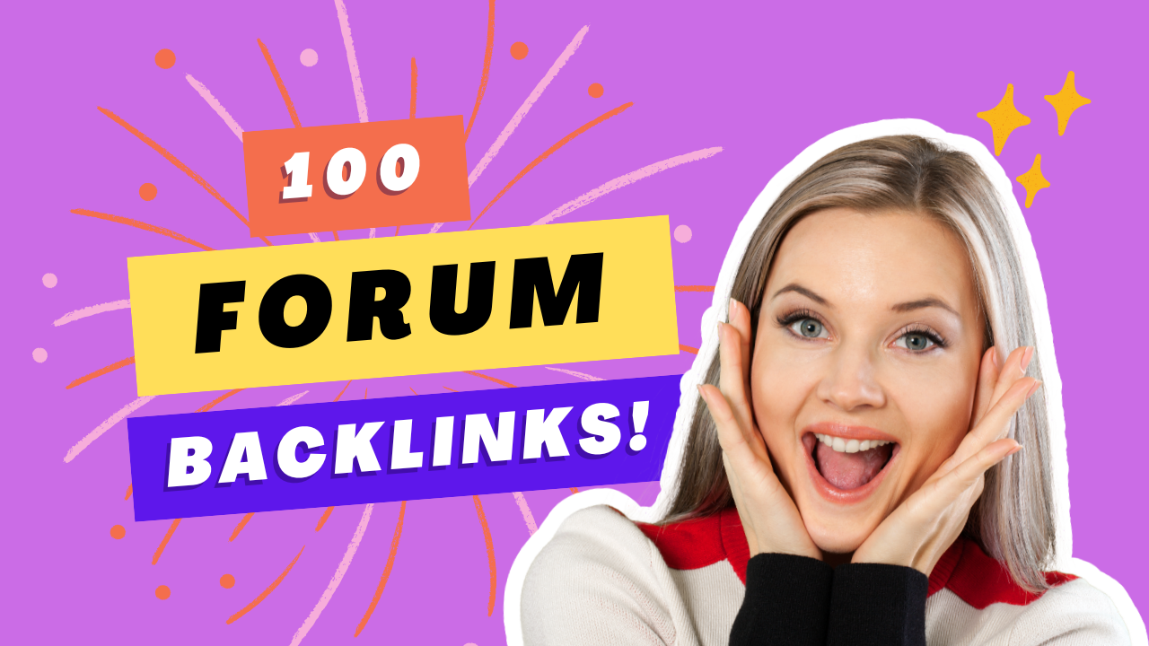 100 HQ DA/PA Do Follow Forum Backlink For Google Ranking