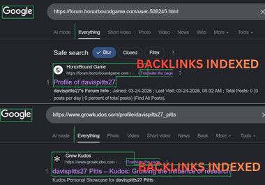 Exclusive 75 Profile Backlinks High DA 70 to 80 Plus Manually Done Safe SEO Increase Google rank