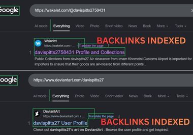 Exclusive 75 Profile Backlinks High DA 70 to 80 Plus Manually Done Safe SEO Increase Google rank