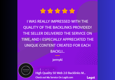 Get Manually Do Highest Quality 25 Web 2.0 DA 70 Plus Backlinks to Get Ranked in SERP