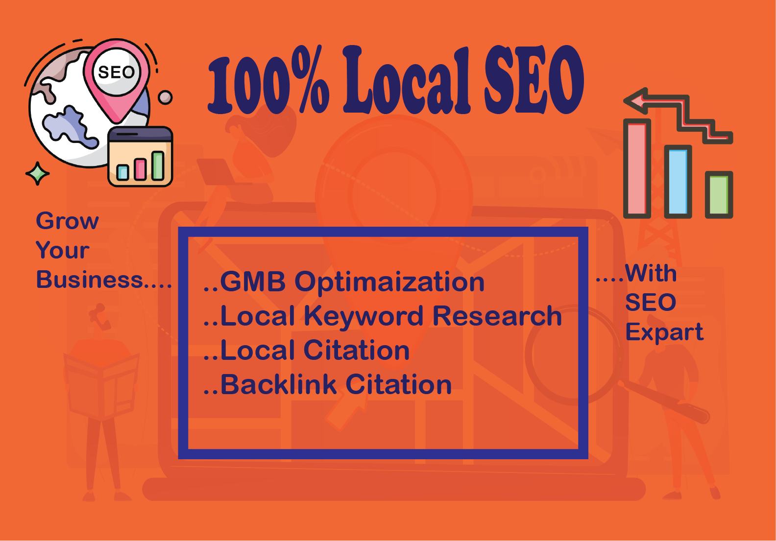 I Will Do 100% Local SEO to Rank Your Business on Google Maps