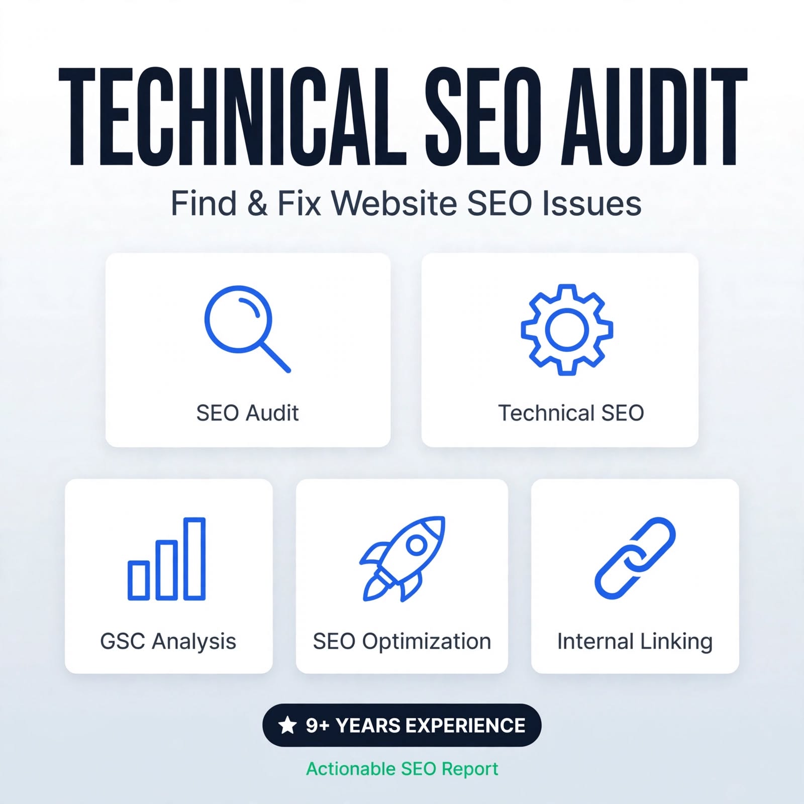 I will do a complete technical SEO audit of your webs...