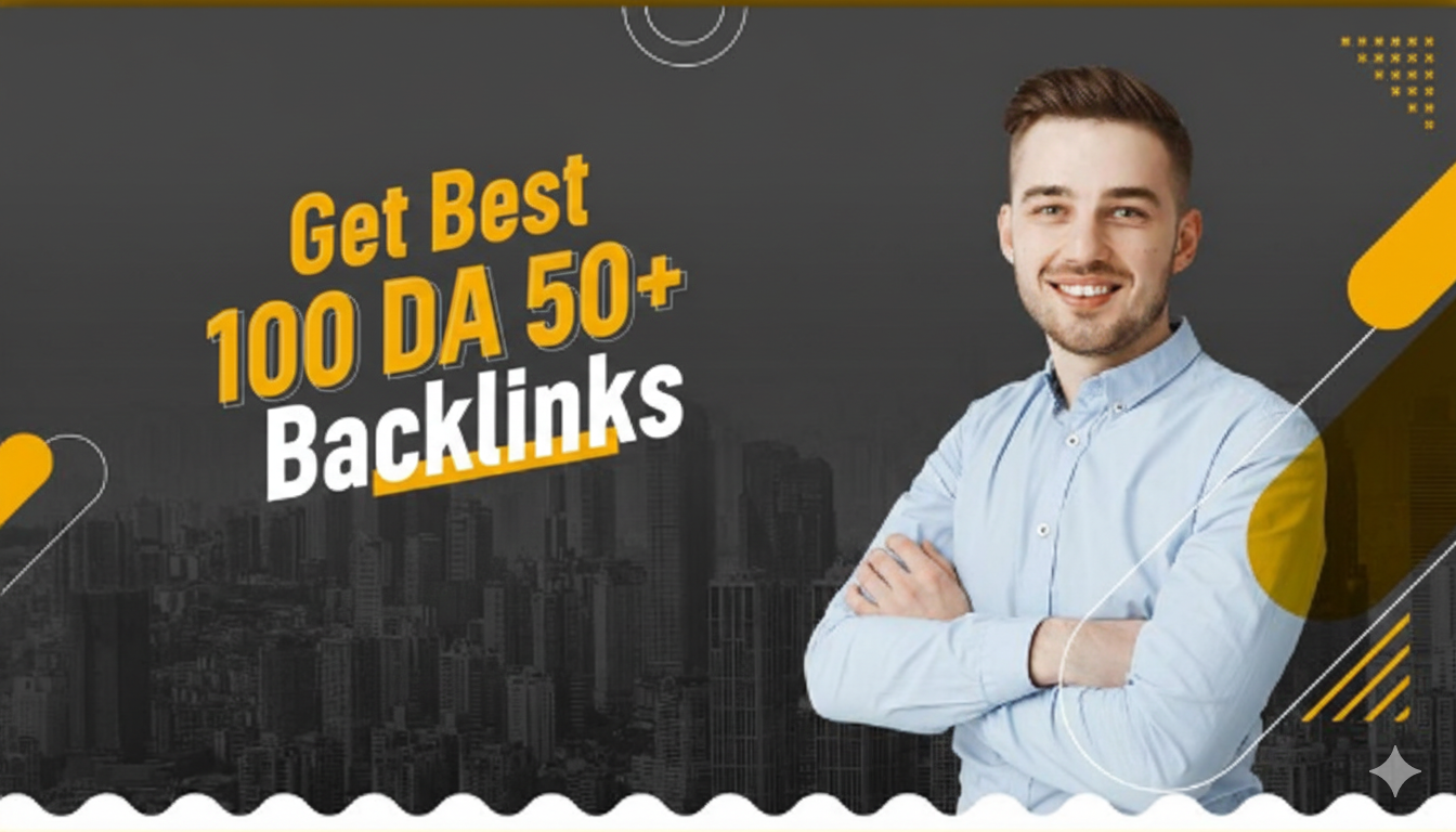I will provide 100 high DA 50+ powerful SEO backlinks
