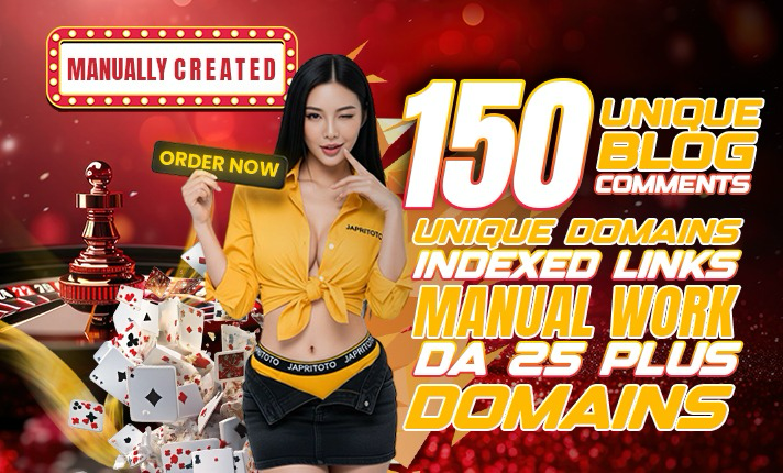 Build 150 Unique Blog Comments DA 25+ For SEO Backlinks