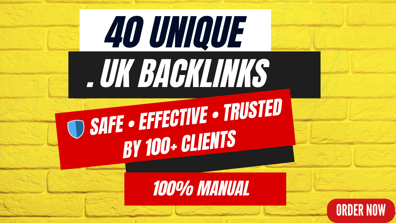 I will create powerful UK backlinks to boost Google rankings and authority