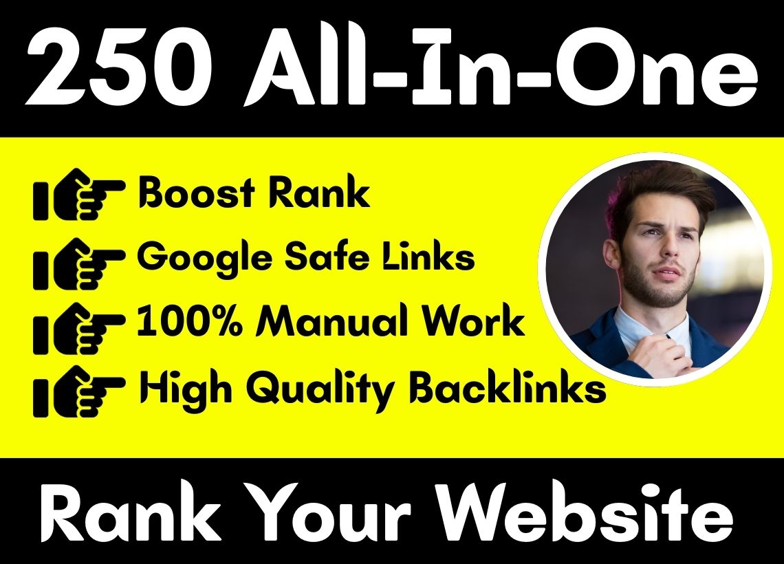 Get 250+ Mix All In One SEO Backlink Service
