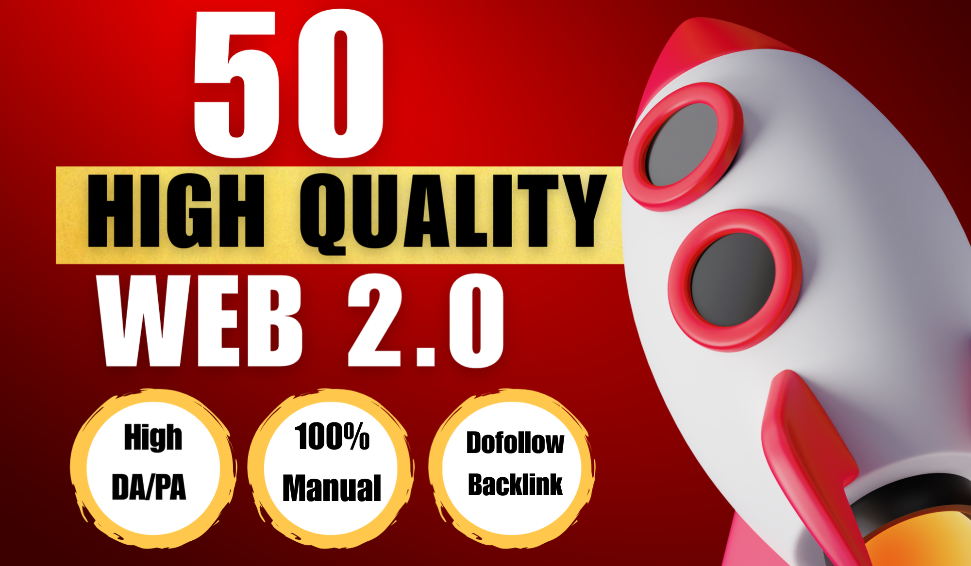 50 High Quality Web 2.0 Properties with Niche Focused Content