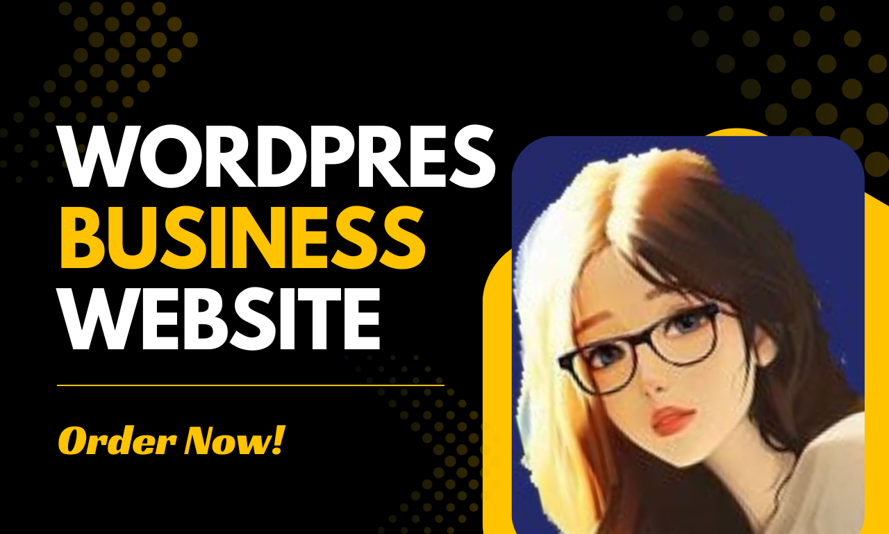 Our agency will make a business WordPress website